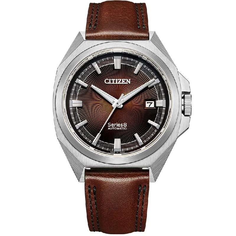 Men's Mechanical Watches Sale-Citizen Series 8 NB6011-11W Automatic