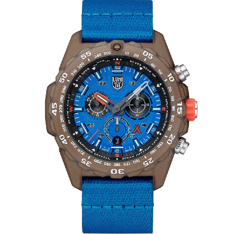 Men's Dive Watches with Rubber Strap -Luminox XB3743ECO Bear Grylls Survival ECO Master Men's Dive Watches with Rubber Strap -Luminox XB3743ECO Bear Grylls Survival ECO Master