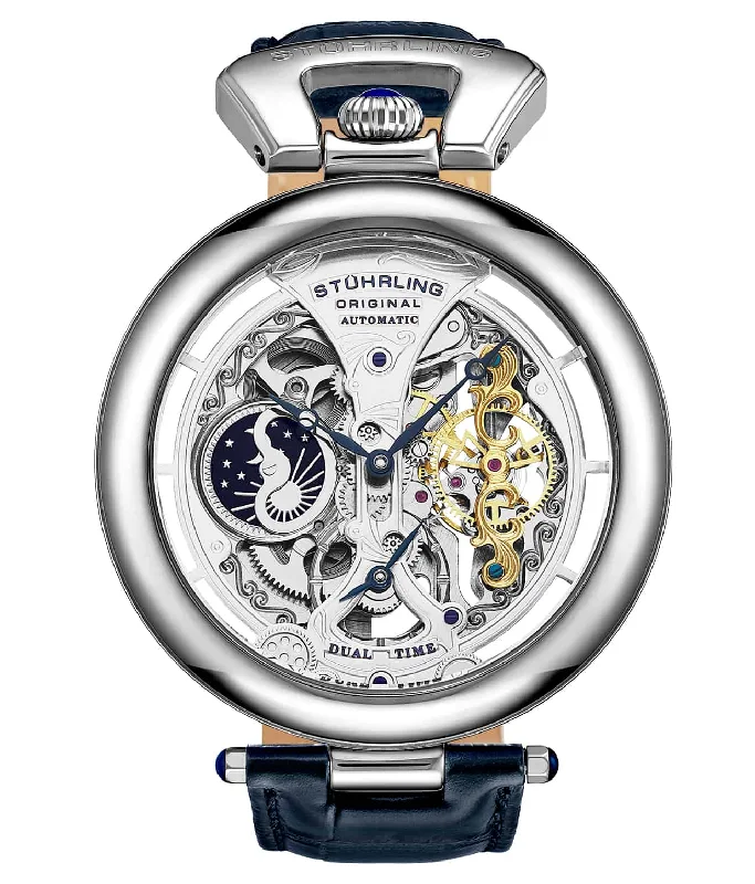 Men's Heritage Watch Deals-Emperor’s Grandeur 3919 Automatic 49mm Skeleton