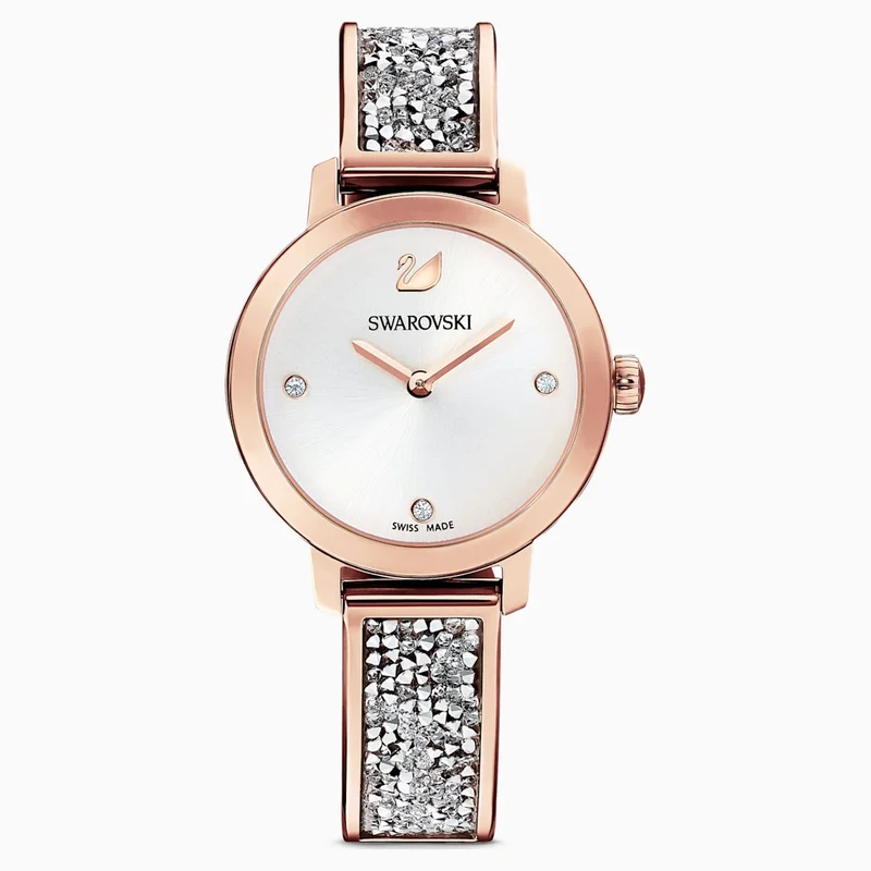 Men's Swiss Watch Monogrammed-Swarovski Watch Cosmic Rock Rose Gold 5376092