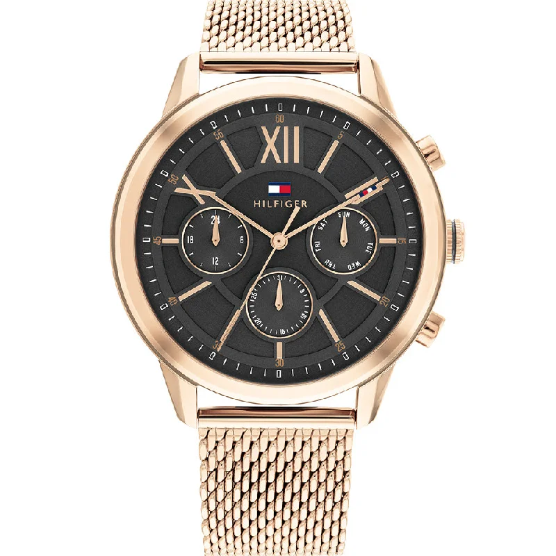 Men's Rugged Digital Watches-Tommy Hilfiger Morrison 1710525 Multi-Function