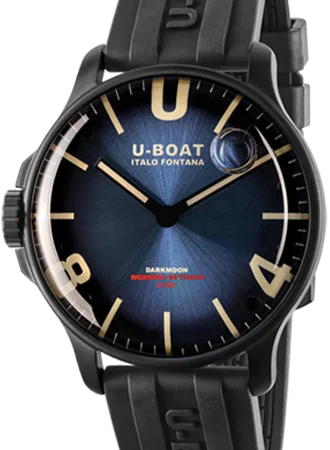 Men's Quartz Watch Office Wear Edition-Darkmoon 44mm Blue IPB Soleil Ref. 8700/B