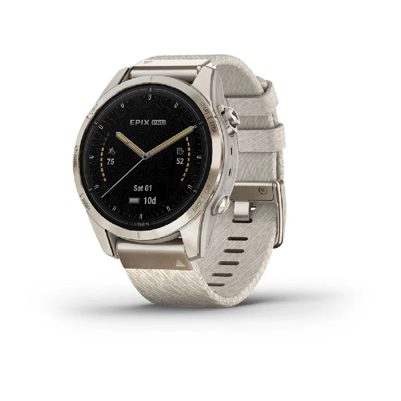 Women's Modern Design Mechanical Watches-Orologio Garmin Epix Pro 42mm Soft Gold 010-02802-20