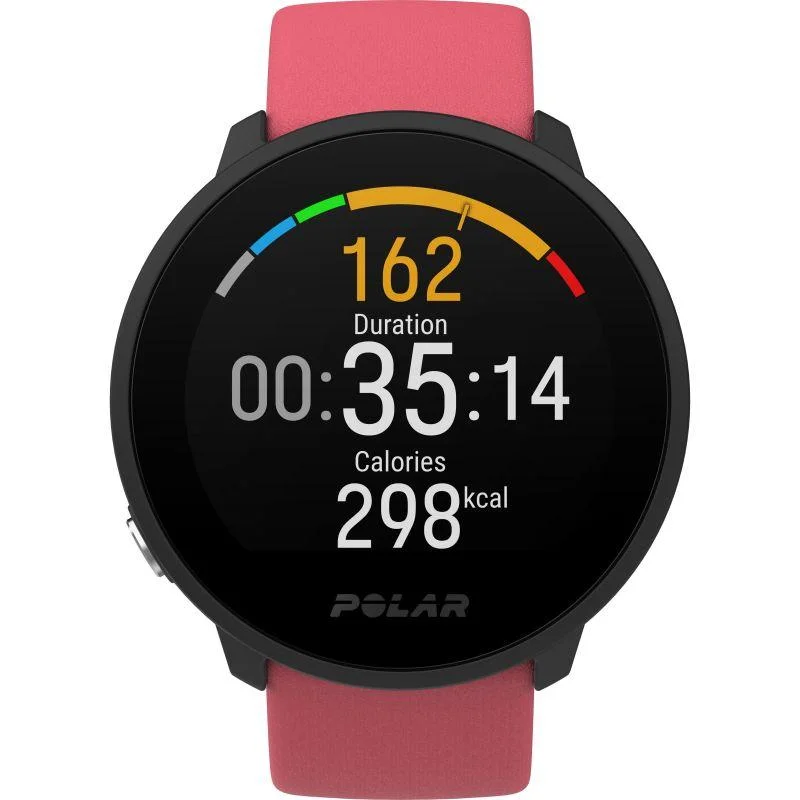 Unisex German Made Style Watches-Polar 90081802 Unite Pink Strap Fitness Smartwatch