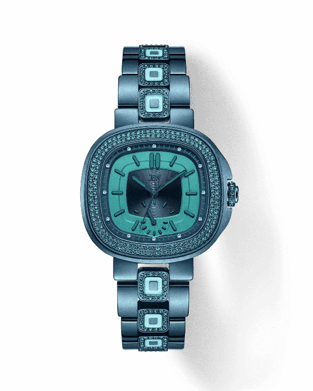 Women's Personalized Design Mechanical Watches-RESERVE Coast Azure | R6402C