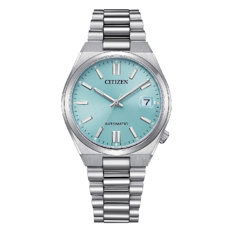 Women's Mechanical Watch Retailer-Orologio Citizen Tsuyosa automatico turchese NJ0200-50L
