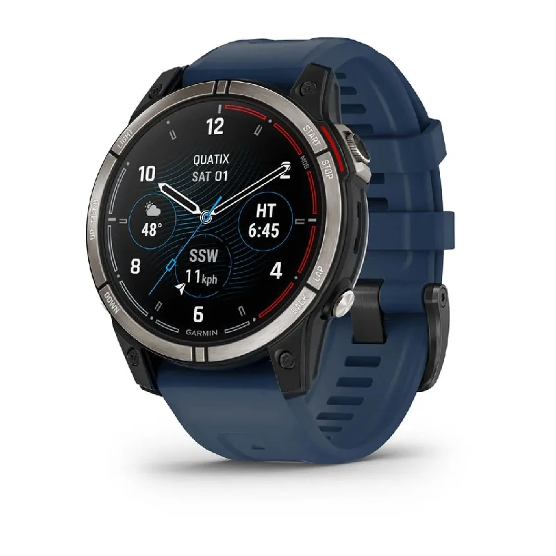 Men's Japanese Made Sports Watches-Orologio Garmin Quatix 7 sapphire amoled 010-02582-61
