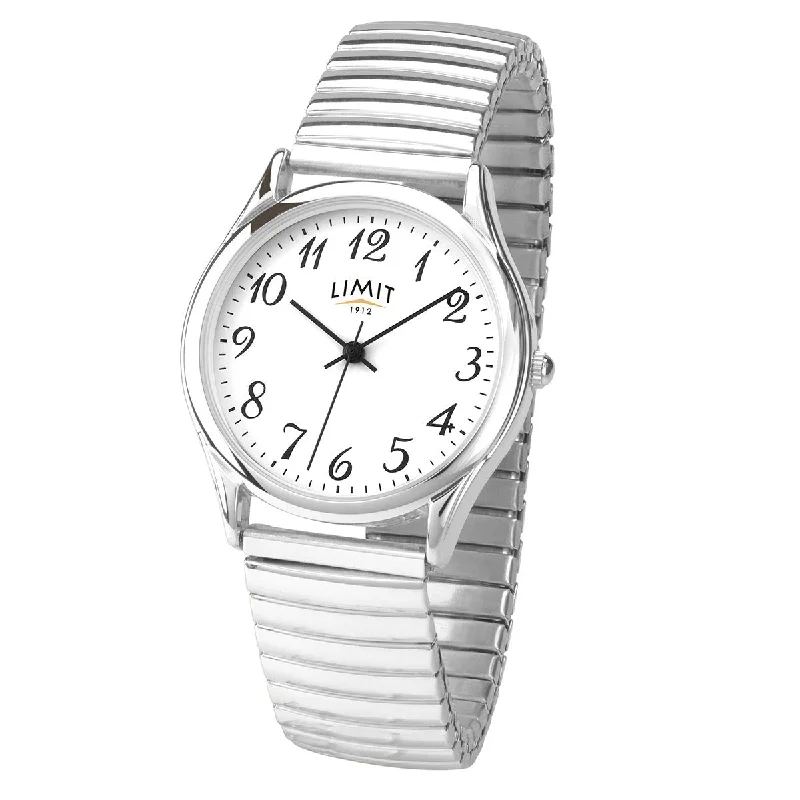 Men's Stylish Style Men's Watches-Limit 5899.38 Men's White Classic Watch