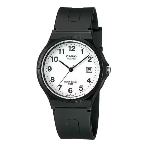 Unisex Asian Made Watches-Casio Watch Black White MW-59-7BVDF