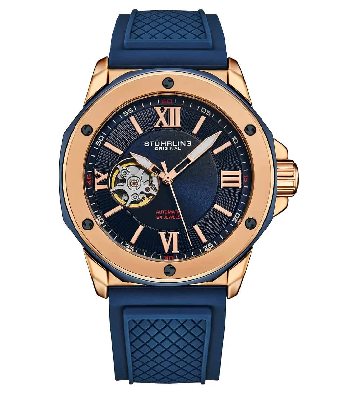 Rose Gold Case / Black Dial