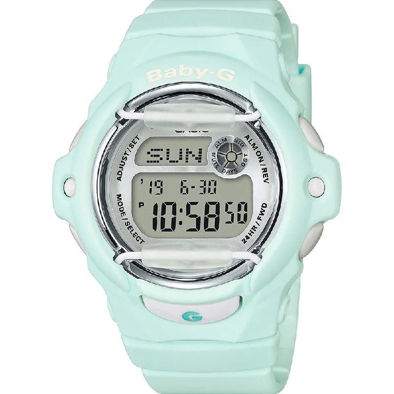 Men's Dive Watches for Surface Water Sports -Baby-G BG169R-3D Digital
