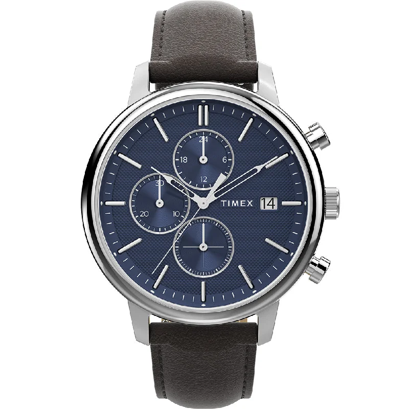 Stylish Men's Chronograph Watches for Work -Timex Chicago TW2W76200 Chronograph