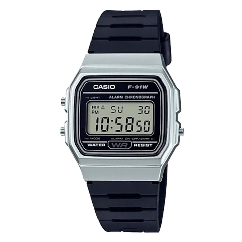 Men's Classic Watch Anniversary Edition-Casio Watch Classic Digital Black Steel F-91WM-7ADF Men's Classic Watch Anniversary Edition-Casio Watch Classic Digital Black Steel F-91WM-7ADF
