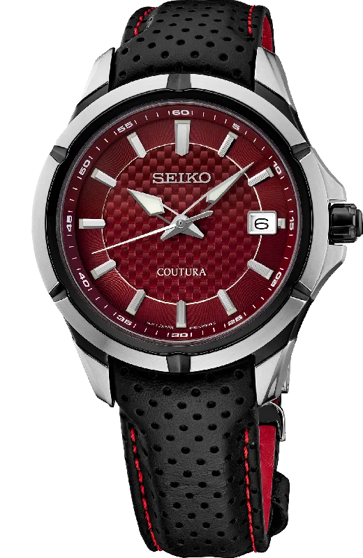 Men's Seiko Engraved Design Watches-SUR567