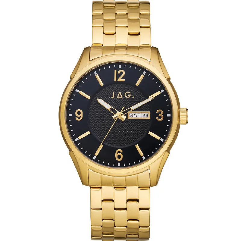 Men's Monogrammed Design Digital Watches-Jag J2438A