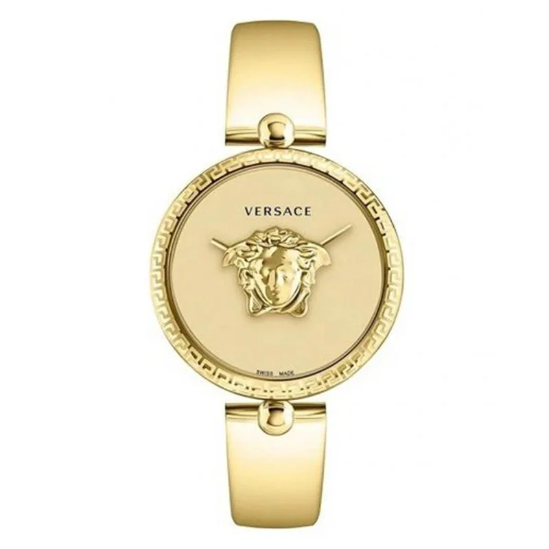 Men's Swiss Watch Occasional Edition-Versace Ladies Watch Palazzo Empire 39mm Gold Band VECO03222