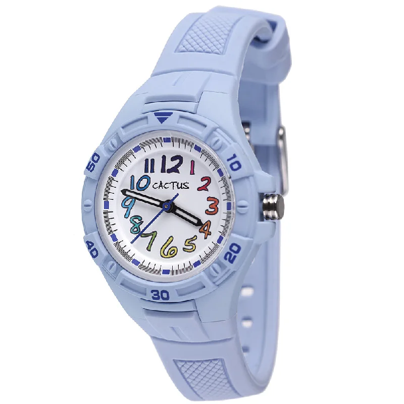 Kid's Fitness Tracking Watches with Pedometer-Cactus Rainbow CAC145M04