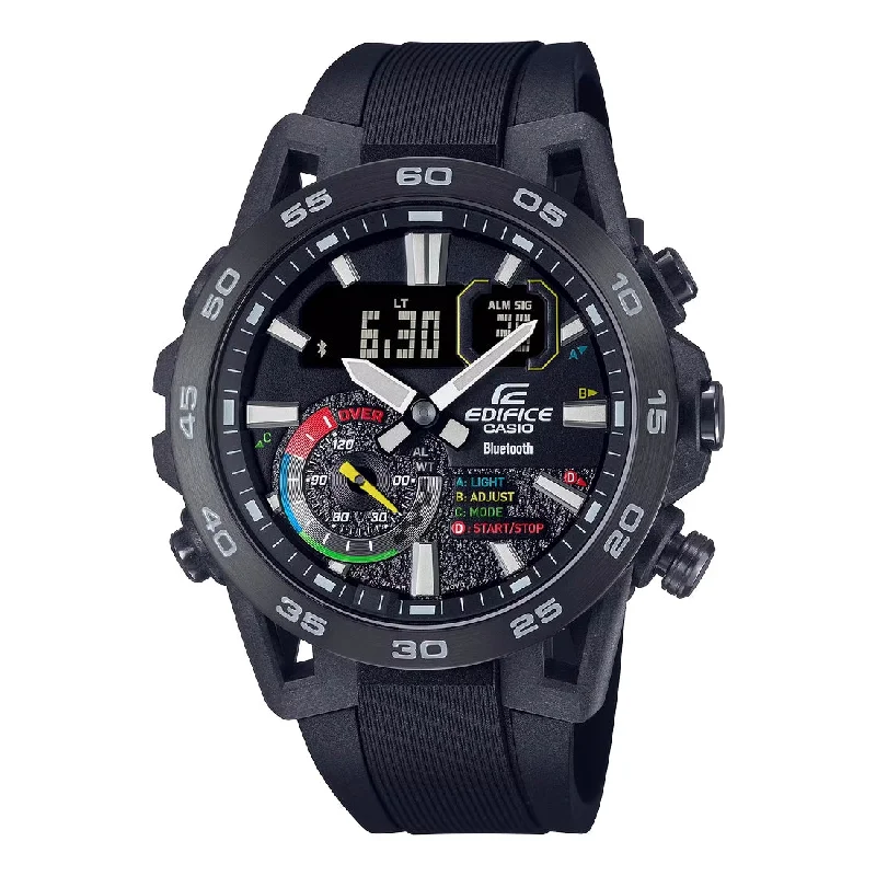 Men's Customized Design Sports Watches-Orologio Casio Edifice ECB-40MP-1AEF quadrante multicolor