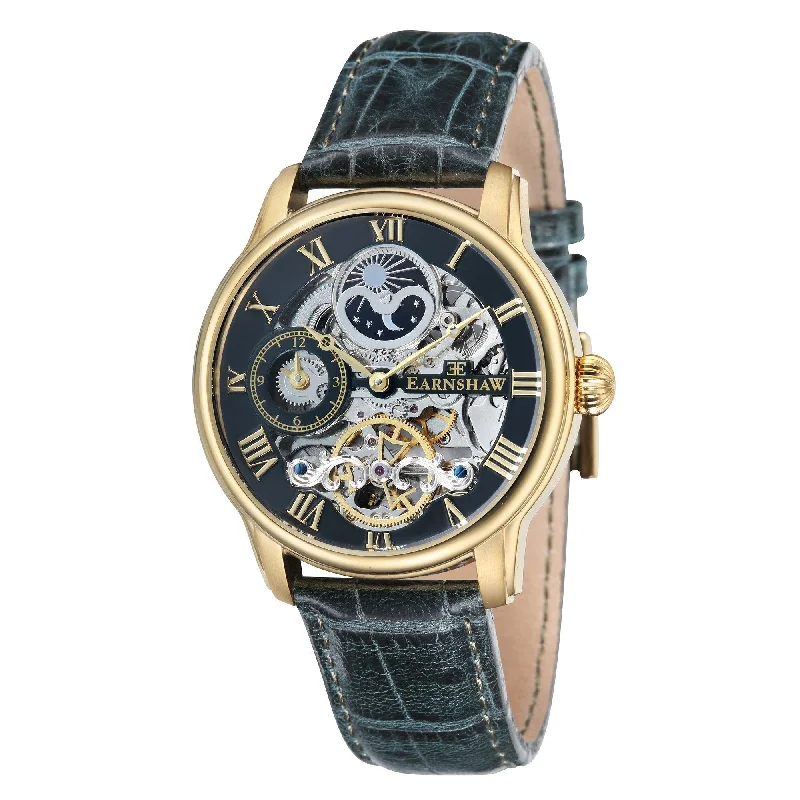Men's Formal Event Design Dress Watches-Thomas Earnshaw Green Longitude Automatic Watch ES-8006-09