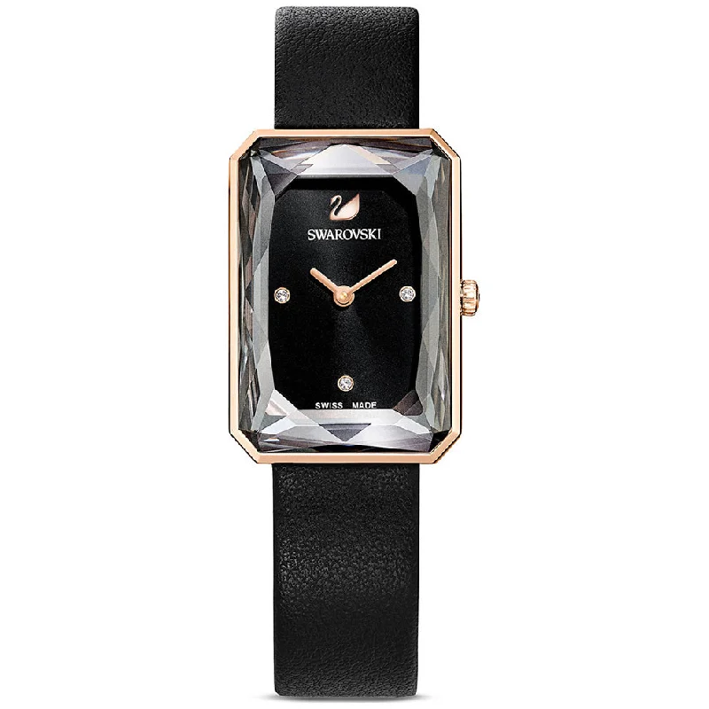 Men's Swiss Hybrid Edition-Swarovski Watch Uptown Black 5547710