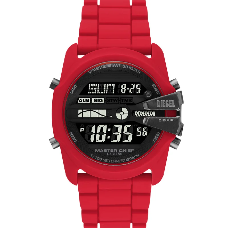 Mens American Made Style Smart Watches-Diesel DZ2159 Master Chief Digital