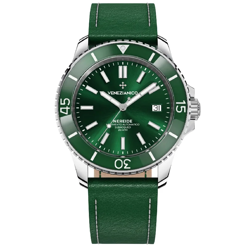 Men's Swiss Special Edition-Venezianico 3321501 Nereide 42 Men's Green Watch