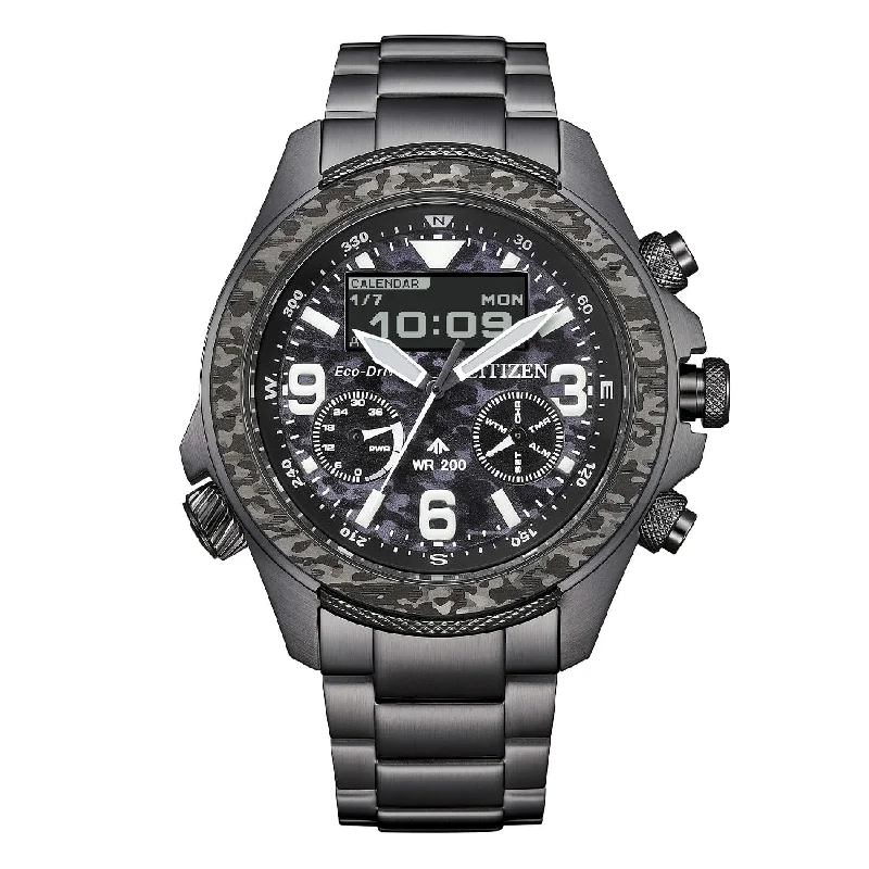 Men's Valentine's Day Style Sports Watches-Orologio Citizen JV1008-63E Promaster Terra ibrido Limited