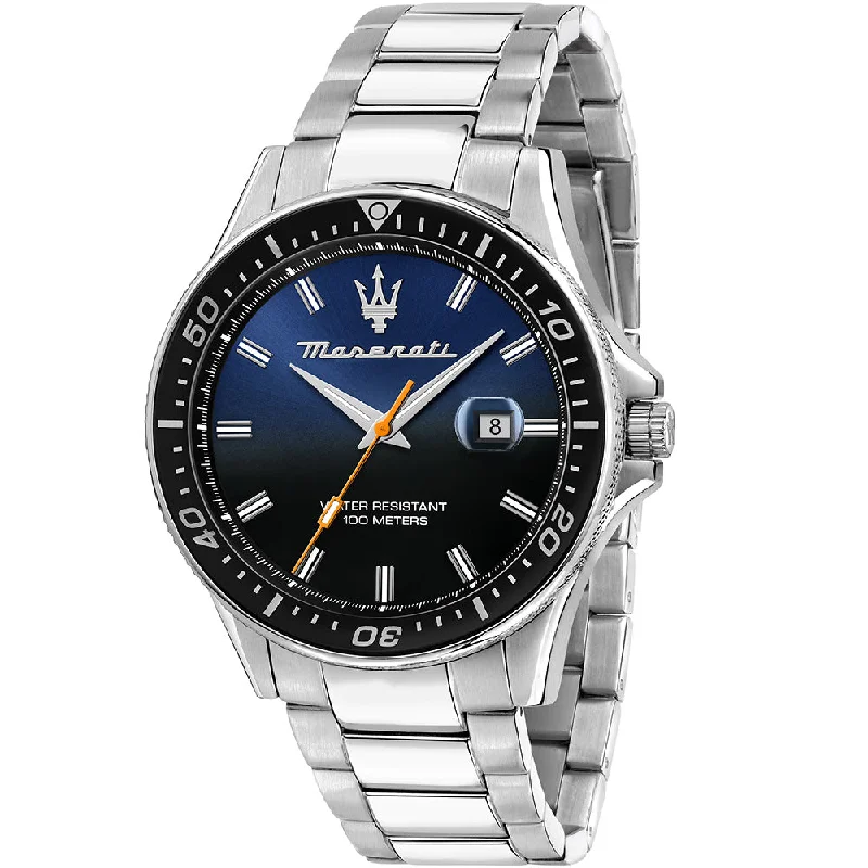 Men's Automatic Wind Design Sports Watches-Maserati R8853140001 Sfida