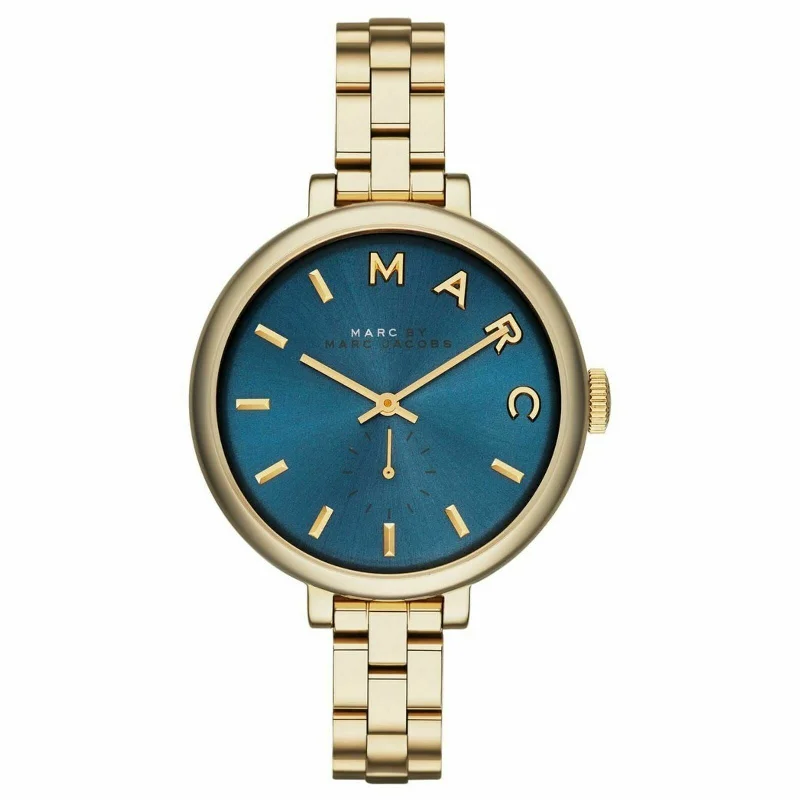 Men's Gift Slim Watches-Marc Jacobs MBM3366 Ladies Sally Blue Watch
