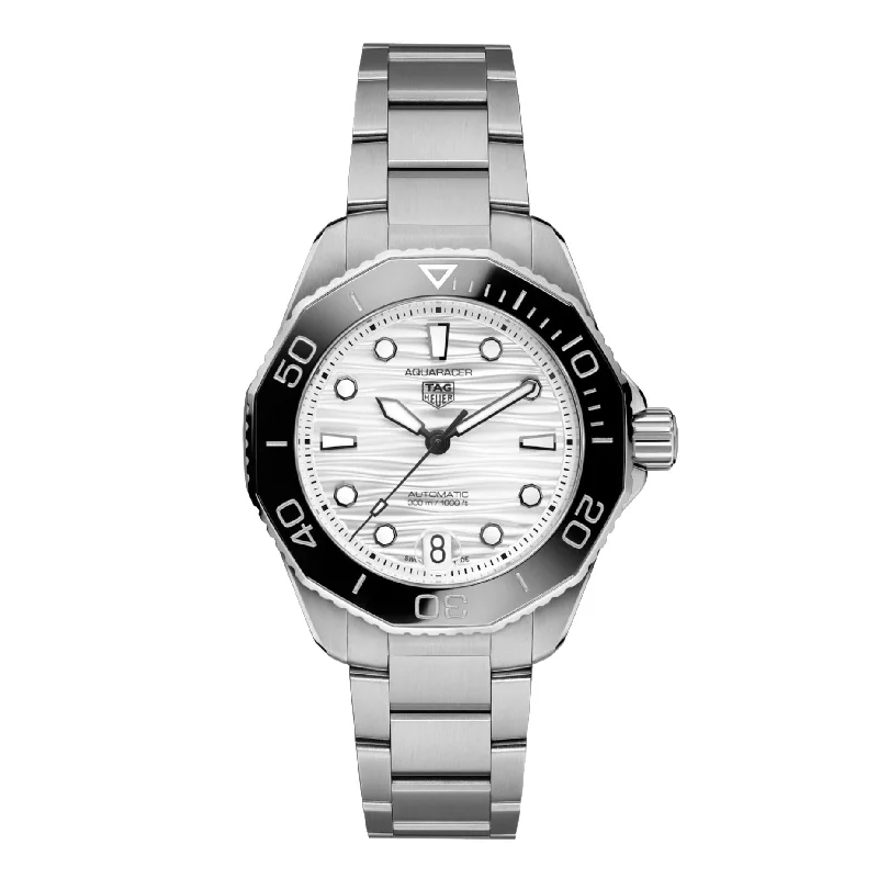 Men's Swiss Anniversary Edition-Tag Heuer Aquaracer Professional 300 Ladies Grey Watch WBP231C.BA0626