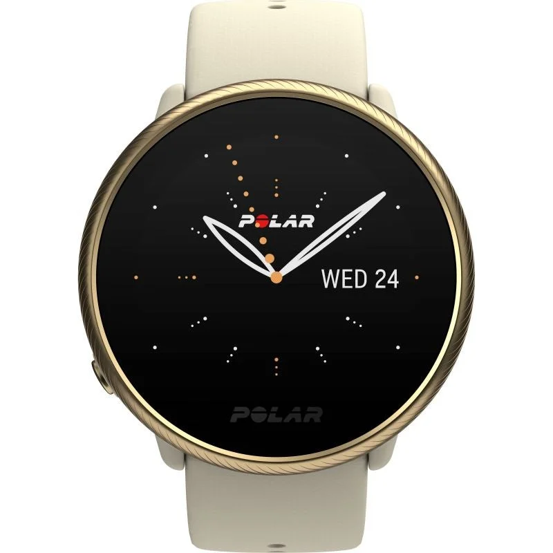 Unisex Fitness Tracking Watches-Polar Unisex White Ignite 2 GPS Watch 90085185