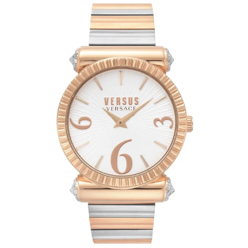Men's Extra Large Design Dress Watches-Versus Versace Ladies Gold Watch VSP1V1119