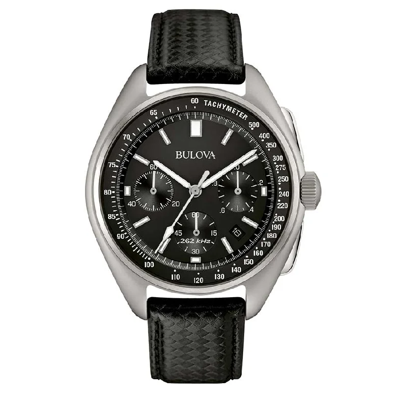 Men's Luxury Style Men's Sports Watches-Orologio Bulova 96B251 Cronografo Lunar Pilot pelle Men's Luxury Style Men's Sports Watches-Orologio Bulova 96B251 Cronografo Lunar Pilot pelle