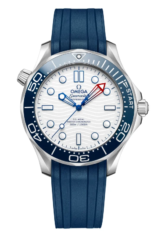 Men's Extra Large Style Dress Watches-Omega Seamaster Diver 300M America's Cup Edition 210.32.42.20.04.002 Men's Extra Large Style Dress Watches-Omega Seamaster Diver 300M America's Cup Edition 210.32.42.20.04.002