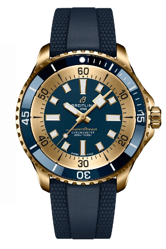 Men's Valentine's Day Design Dress Watches-Breitling Superocean Automatic 44 Bronze US-Exclusive Limited Edition N173761A1C1S1