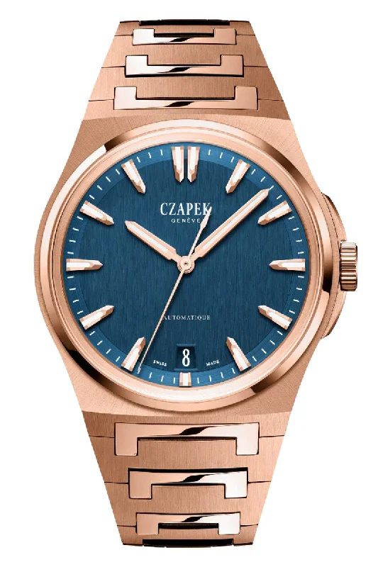 Men's Summer Style Dress Watches-Czapek Antarctique Mount Erebus Deep Blue