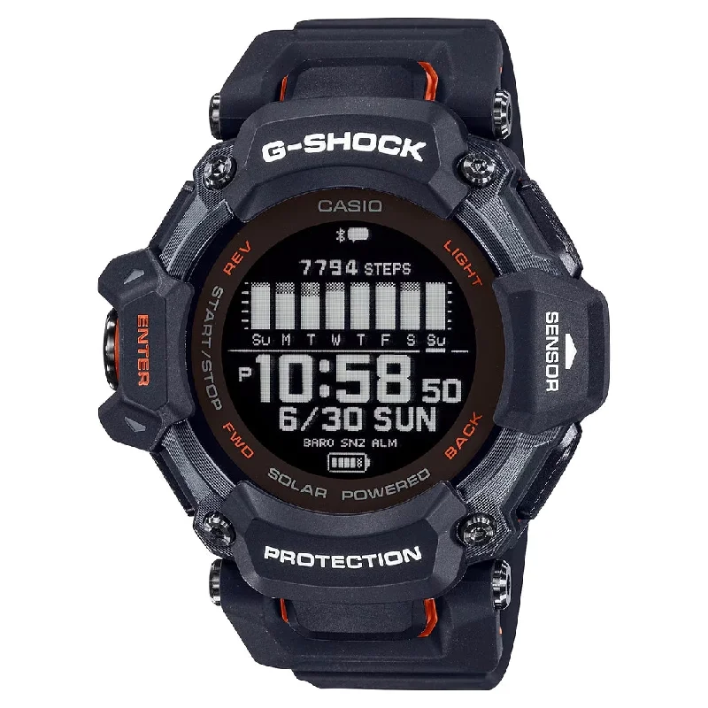 Men's Elegant Style Sports Watches-Orologio G-Shock con GPS GBD-H2000-1AER nero e rosso Men's Elegant Style Sports Watches-Orologio G-Shock con GPS GBD-H2000-1AER nero e rosso