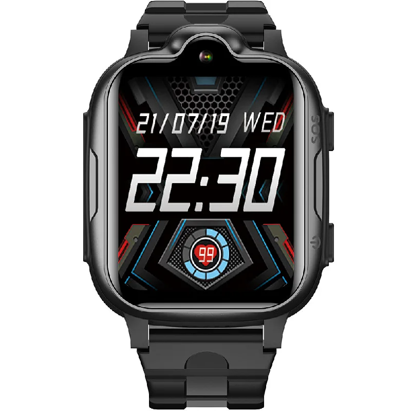 Mens Limited Edition Style Smart Watches-Cactus Kidocall 4G CAC-141-M01 GPS Tracking Smart Phone Watch Mens Limited Edition Style Smart Watches-Cactus Kidocall 4G CAC-141-M01 GPS Tracking Smart Phone Watch