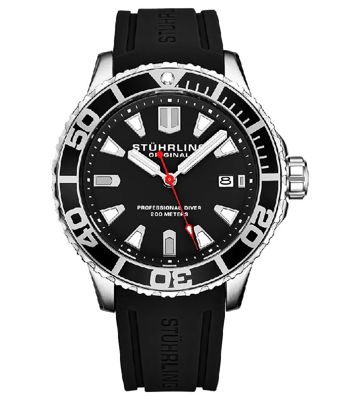 Men's Dive Watches with Water Pressure Sensor -Sailtimer 708 Quartz 42mm Diver