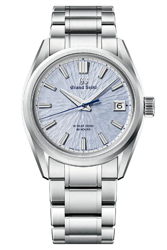 Men's Round Case Style Dress Watches-Grand Seiko Evolution 9 Hi-Beat Limited Edition SLGH027
