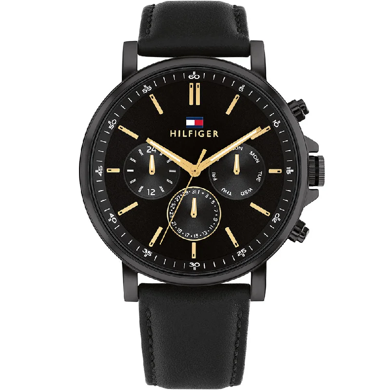 Men's Thin Case Style Digital Watches-Tommy Hilfiger Tyson 1792144 Multi-Function