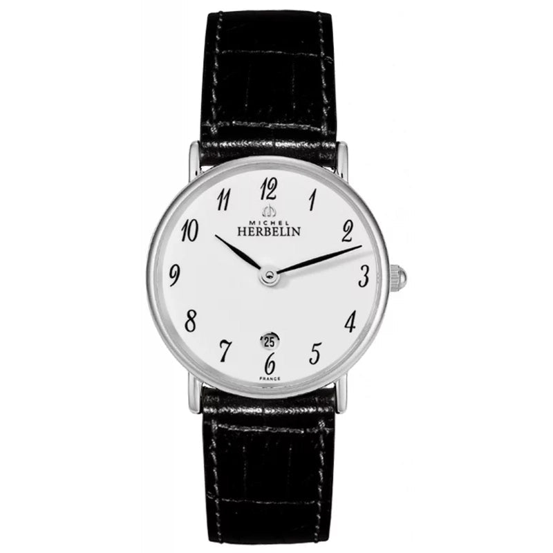 Men's Occasional Style Men's Watches-Herbelin Classic Ladies White Watch 16845AP28