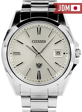Men's Winter Style Dress Watches-The Citizen Eco-Drive 40 Silver Ref. AQ4060-50A