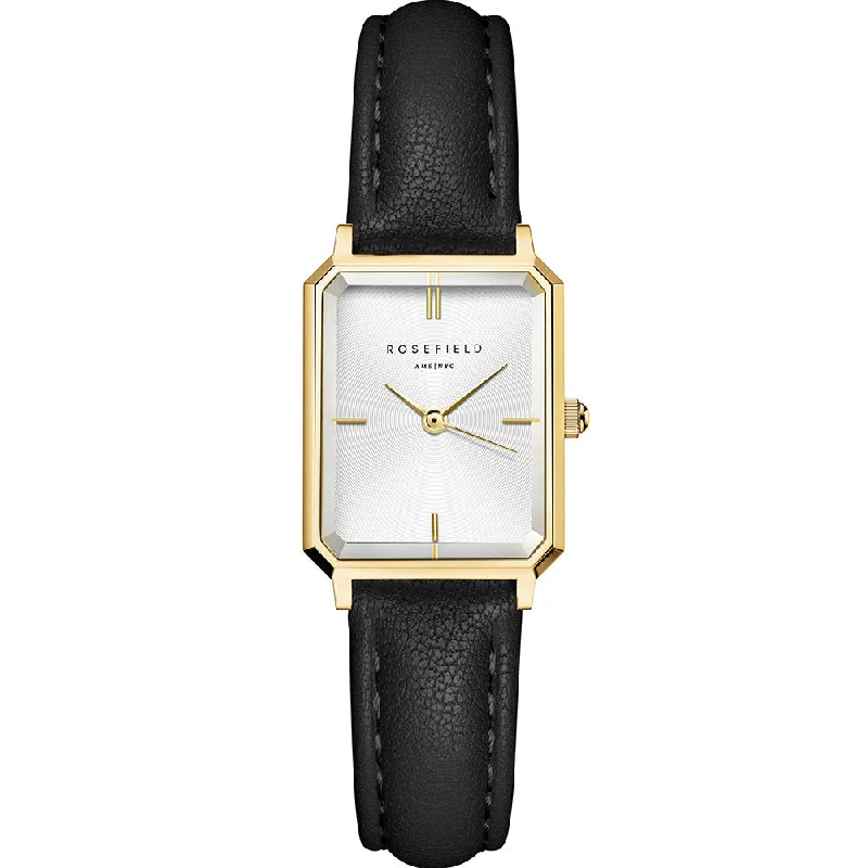 Women's High-End Style Dress Watches-Rosefield The Octagon XS OWBLG-O84