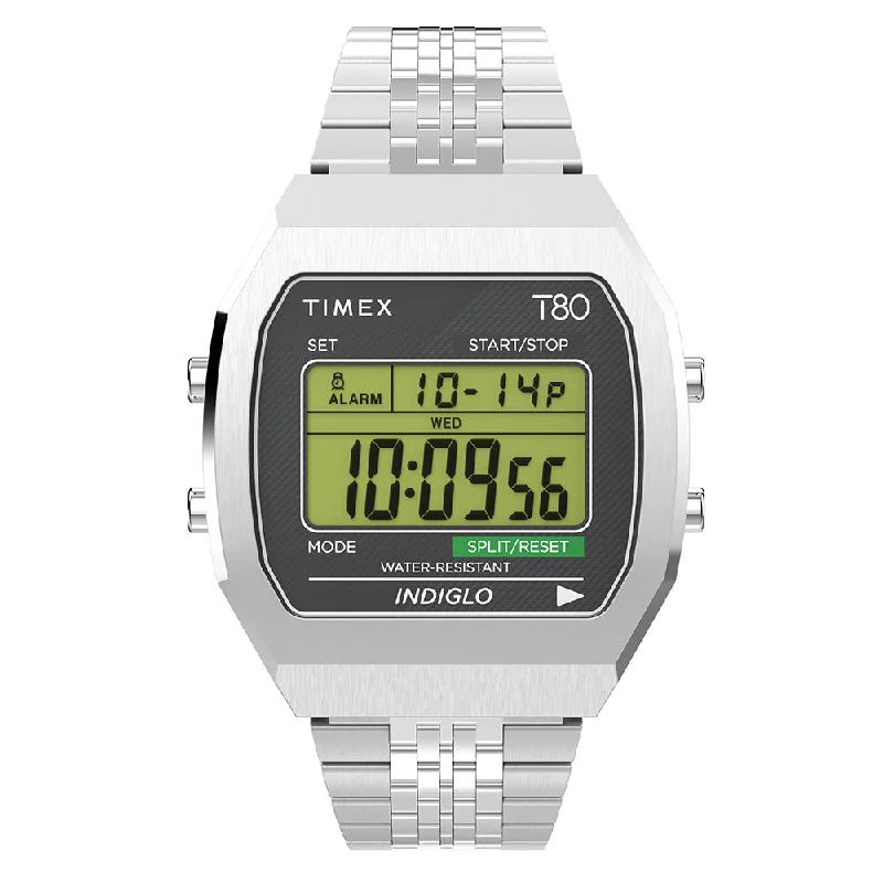 Men's Limited Edition Style Digital Watches-Timex Timex Lab Timex 80 Unisex Digital Watch TW2V74200