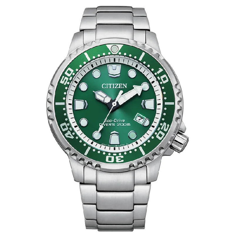 Men's Square Case Style Sports Watches-Orologio Citizen BN0158-85X Promaster acciaio verde Men's Square Case Style Sports Watches-Orologio Citizen BN0158-85X Promaster acciaio verde