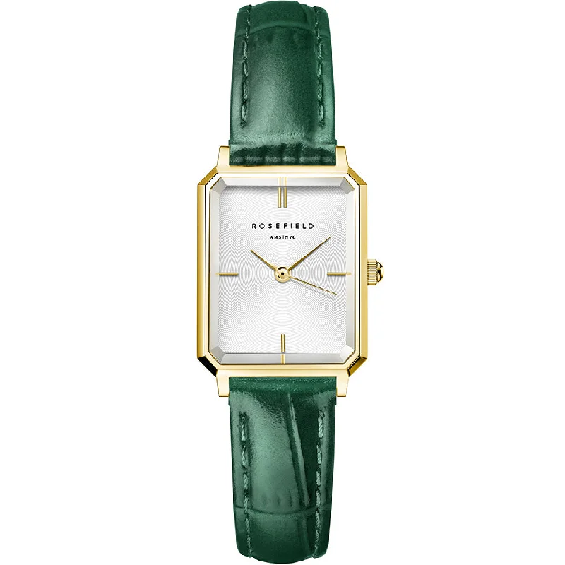 Women's Monogrammed Style Dress Watches-Rosefield The Octagon XS OWGLG-O86