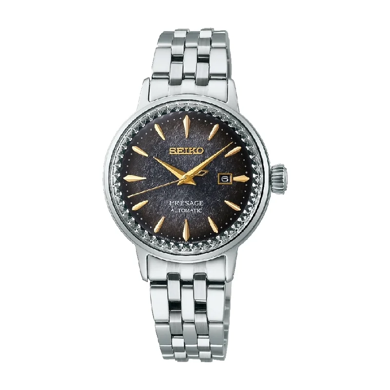 Women's Large Size Design Mechanical Watches-Orologio Seiko donna SRE015J1 limited edition grigio nero Women's Large Size Design Mechanical Watches-Orologio Seiko donna SRE015J1 limited edition grigio nero