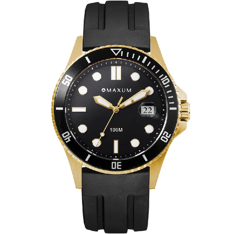 Men's Dive Watches with Ceramic Bezel -Maxum MW23100G06 Prince