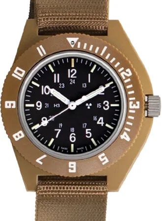 Men's German Made Field Watches-Pilot’s Navigator Desert Tan Sterile Dial Ref. WW194001DT-0802 Men's German Made Field Watches-Pilot’s Navigator Desert Tan Sterile Dial Ref. WW194001DT-0802